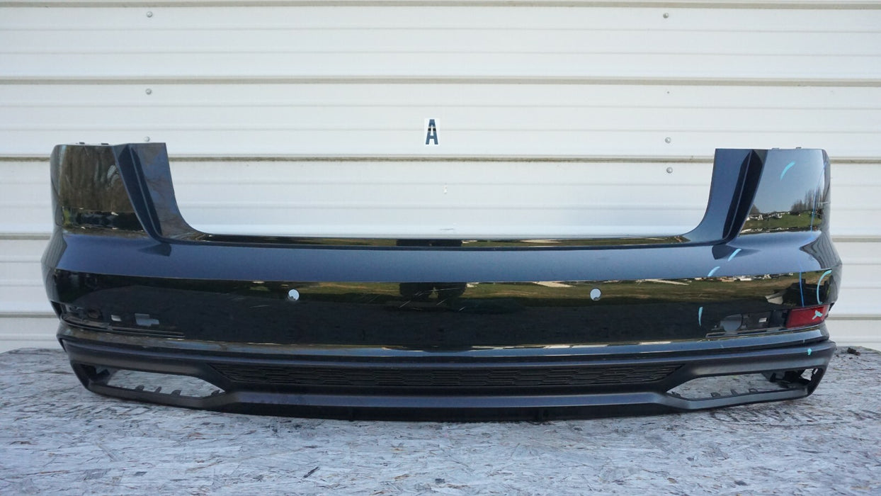 2018-2020 AUDI A6 S6 S-LINE REAR BUMPER COVER PANEL W/ VALANCE 4K5807511C OEM