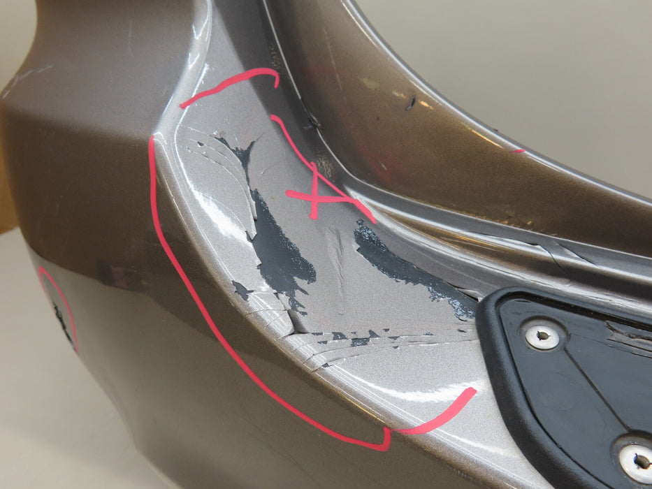 2011-2013 KIA SORENTO REAR BUMPER COVER W/ SKID PLATE OEM  86611-1U200