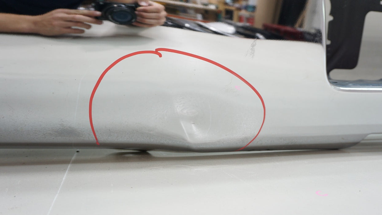 2014-2018 CHEVROLET SILVERADO SIERRA 1500 REAR METAL BUMPER COVER OEM