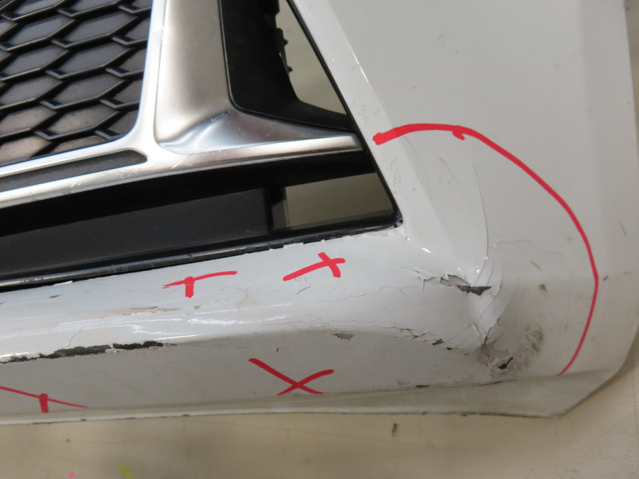 2017 2018 2019 AUDI A4 B9 S-LINE FRONT BUMPER COVER OEM 8W0807437