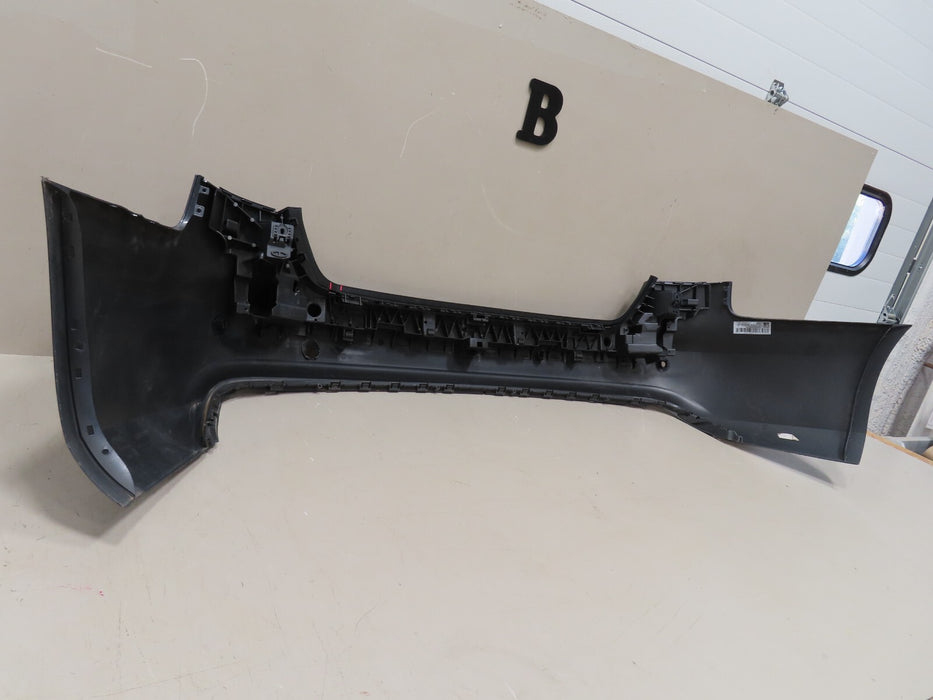 2013-2016 AUDI A4 SEDAN REAR BUMPER COVER PANEL W/ SENSOR HOLE OEM 8K5807511G