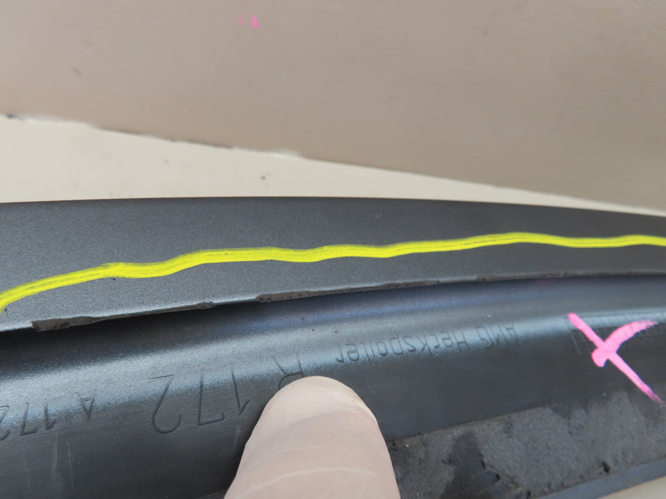 2012 MERCEDES-BENZ SLK250 REAR TRUNCK SPOILER OEM A1727900088