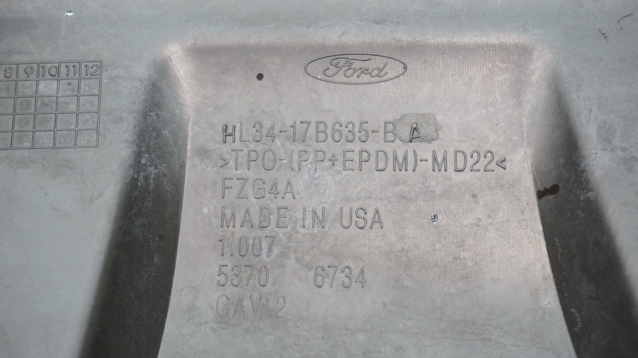 2015-2017 FORD F-150 F150 FRONT BUMPER VALANCE COVER H134-17B635 OEM