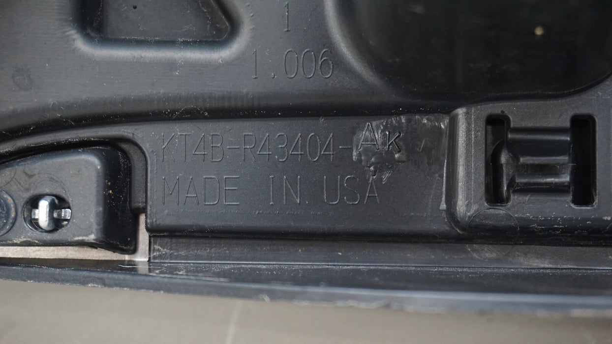 2019-2020 FORD EDGE REAR TAILGATE LIFTGATE LICENSE MOLDING OEM KT4B-R43404-AK