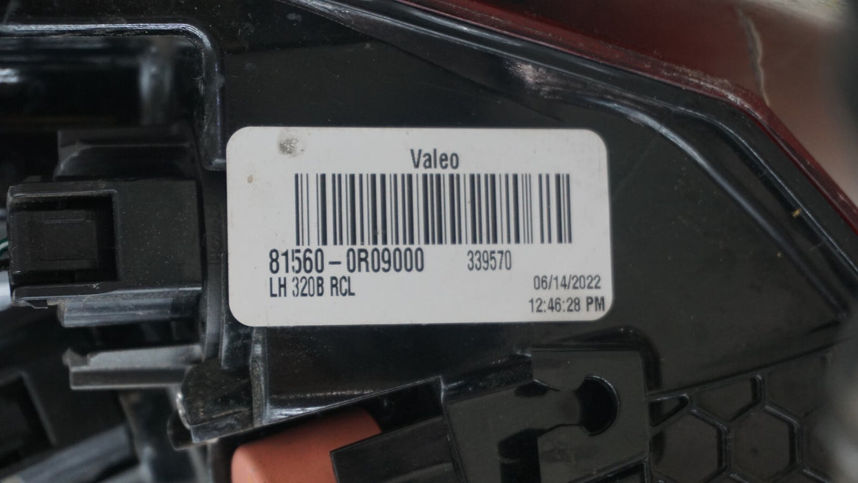 2019-2022 TOYOTA RAV4 REAR LEFT DRIVER SIDE OUTER TAIL LIGHT OEM