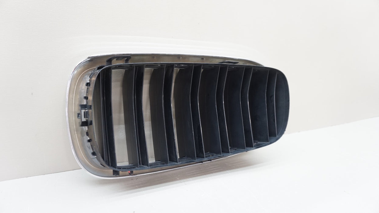 2014-2018 BMW X5 X6 LEFT DRIVER SIDE KIDNEY GRILLE GRILL 5111MI-7309775-02 OEM
