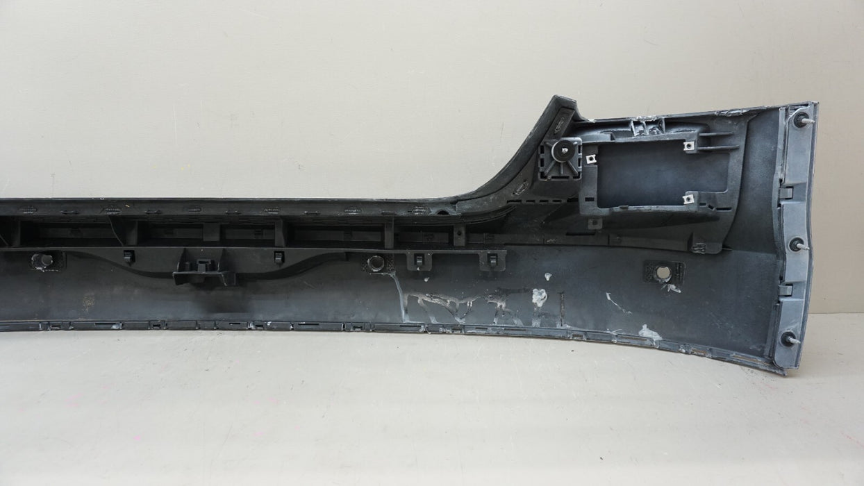 2011-2014 AUDI A8 QUATTRO REAR BUMPER COVER PANEL W/ SENSOR HOLE OEM 4H0807511