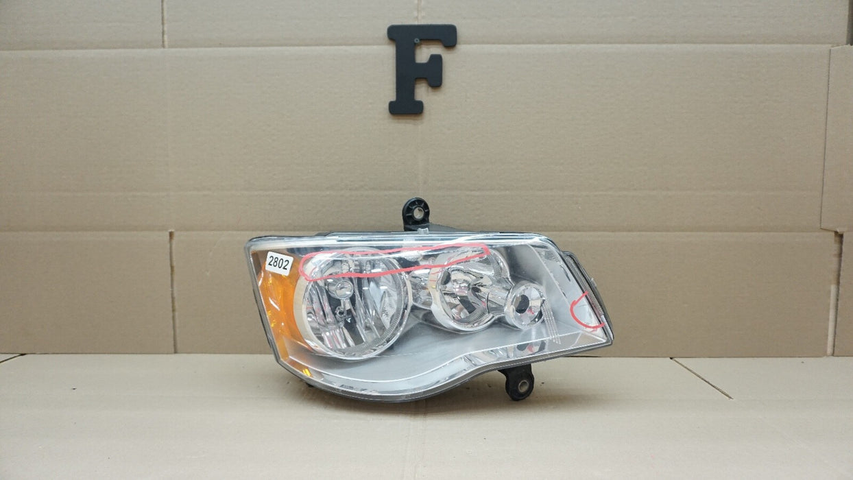 2008-2016 CHRYSLER TOWN & COUNTRY FRONT RH RIGHT PASSENGER SIDE HEADLIGHT OEM