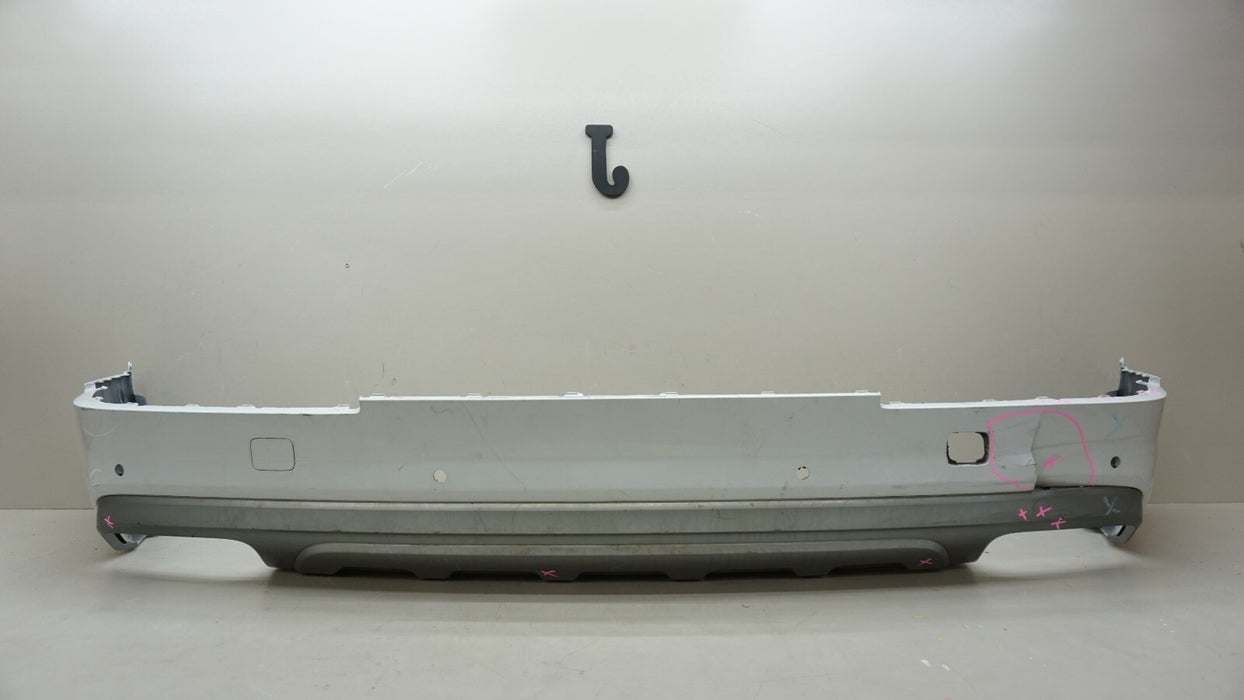 2017-2019 AUDI Q7 REAR LOWER BUMPER COVER W/ SPOILER VALANCE PANEL OEM 4M0807521