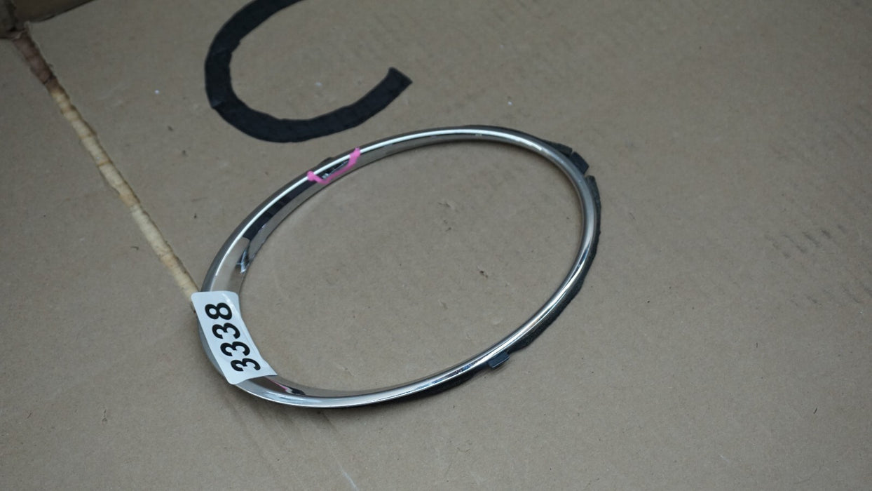 2013-2015 BENTLEY CONTINENTAL GT PASSENGER SIDE HEADLIGHT CHROME TRIM RING OEM