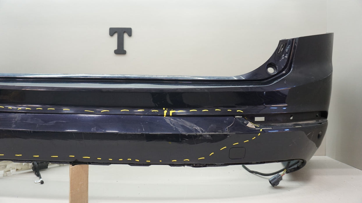 2016-2018 VOLVO XC90 REAR BUMPER COVER W/ PARK SENSORS & VALANCE OEM 31353390