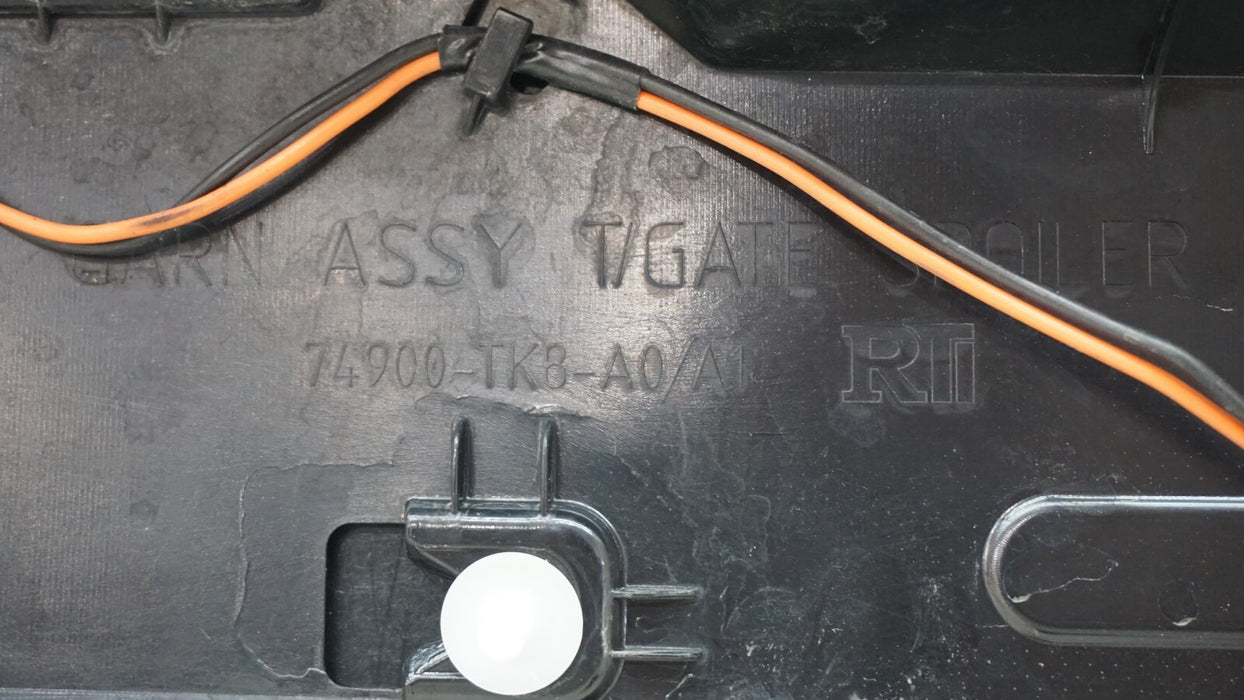 2011-2017 HONDA ODYSSEY REAR TRUNK TAILGATE SPOILER WING OEM 74900-TK8-A0