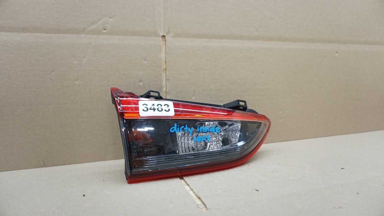 2016-2017 MAZDA 6 LEFT DRIVERS SIDE INNER TAIL LIGHT OEM 16 17