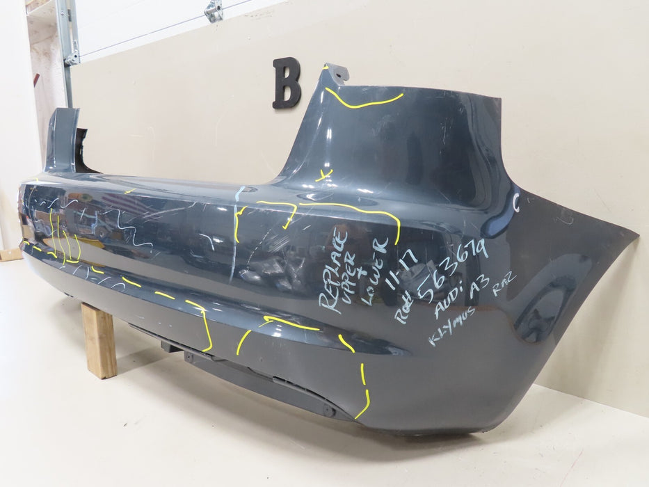 2009-2013 AUDI A3 REAR BUMPER COVER OEM P/N 8P4807511