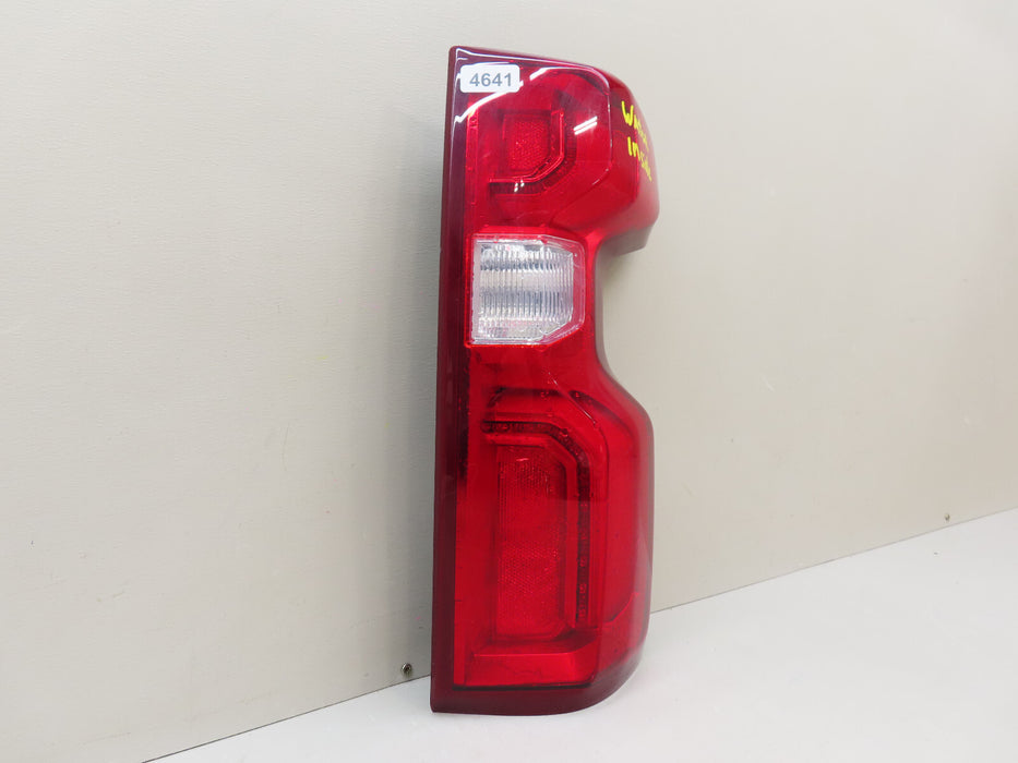 2019-2023 CHEVROLET SILVERADO 1500 REAR RIGHT PASSENGER SIDE TAIL LIGHT OEM