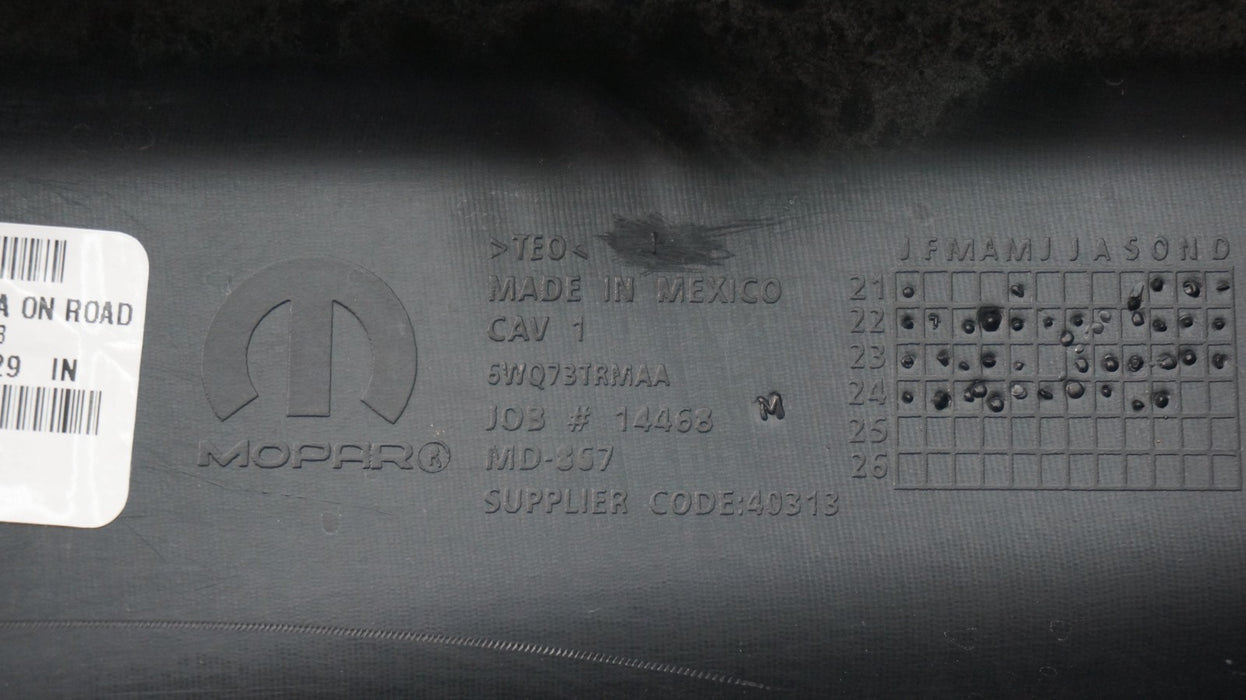 2022-2024 JEEP COMPASS FRONT LOWER BUMPER VALANCE PANEL 6WQ73TRMAA OEM