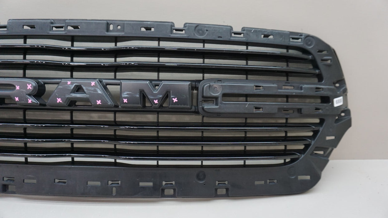 2019-2023 RAM 1500 FRONT UPPER MAIN GRILLE 6BT01TRMAF OEM 19 20 21 22 23