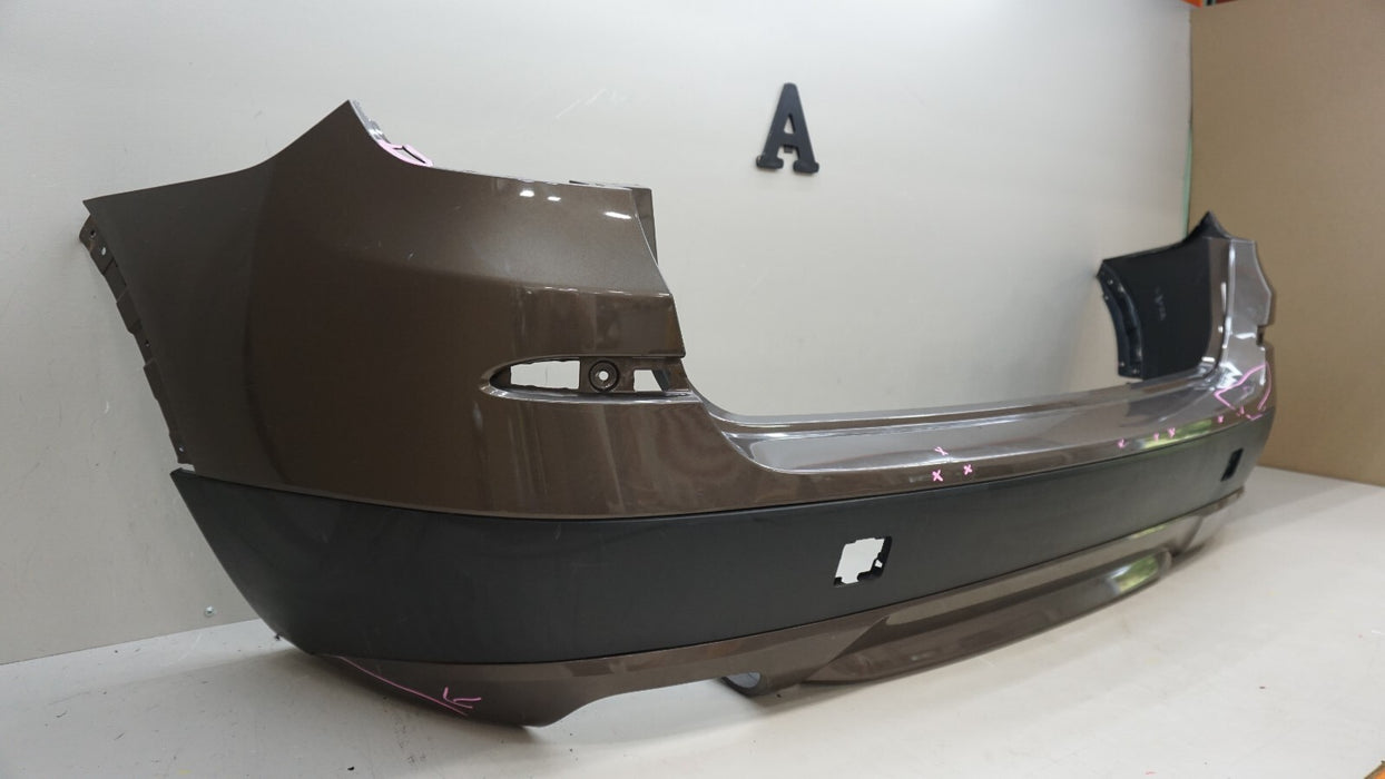 2011-2014 BMW X3 F25 REAR BUMPER COVER PANEL W/ MOLDING TRIM OEM 51127278478