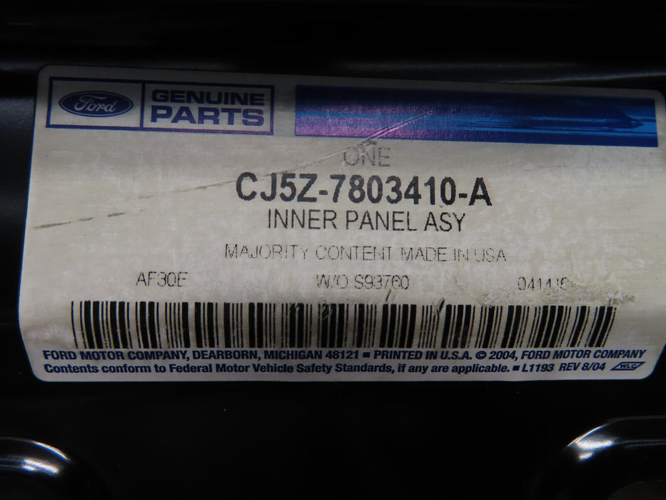 2013-2019 FORD ESCAPE INNER PANEL ASSEMBLY P# CJ5Z-7803410-A GENUINE FORD PART