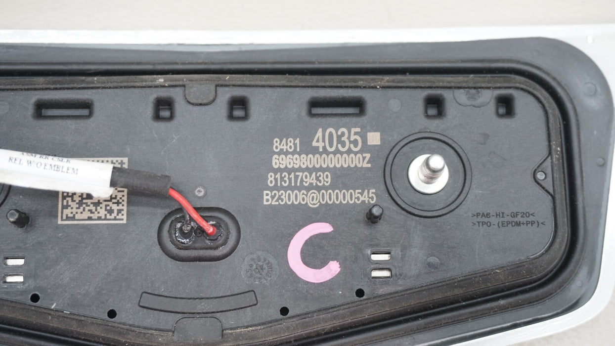 2021-2023 CADILLAC ESCALADE REAR LIFTGATE PUSH BUTTON EMBLEM OEM 813179439