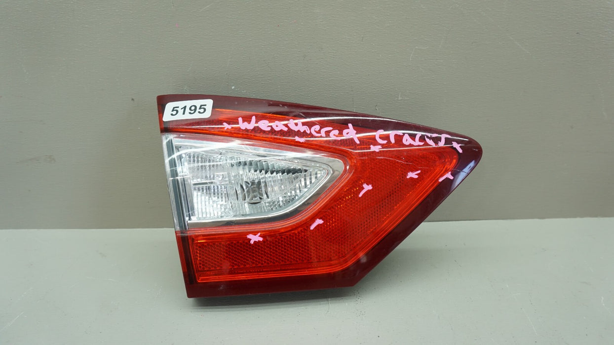2013-2016 FORD FUSION REAR LEFT DRIVER INNER TAIL LIGHT LAMP OEM DS73-13A603-AD