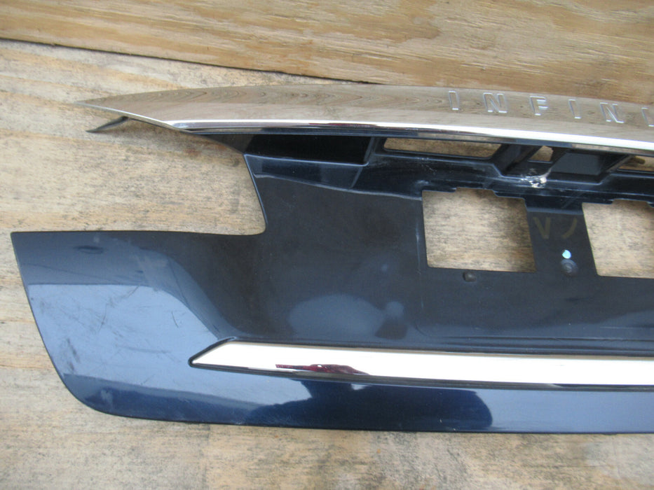 2017 2018 2019 INFINITI QX70 REAR TRUNK LID TRIM PANEL MOLDING OEM