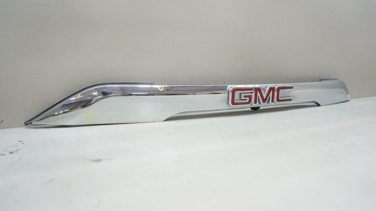 2017-2019 GMC ACADIA REAR TAILGATE HATCH MOLDING WITH CAMERA OEM 84169198