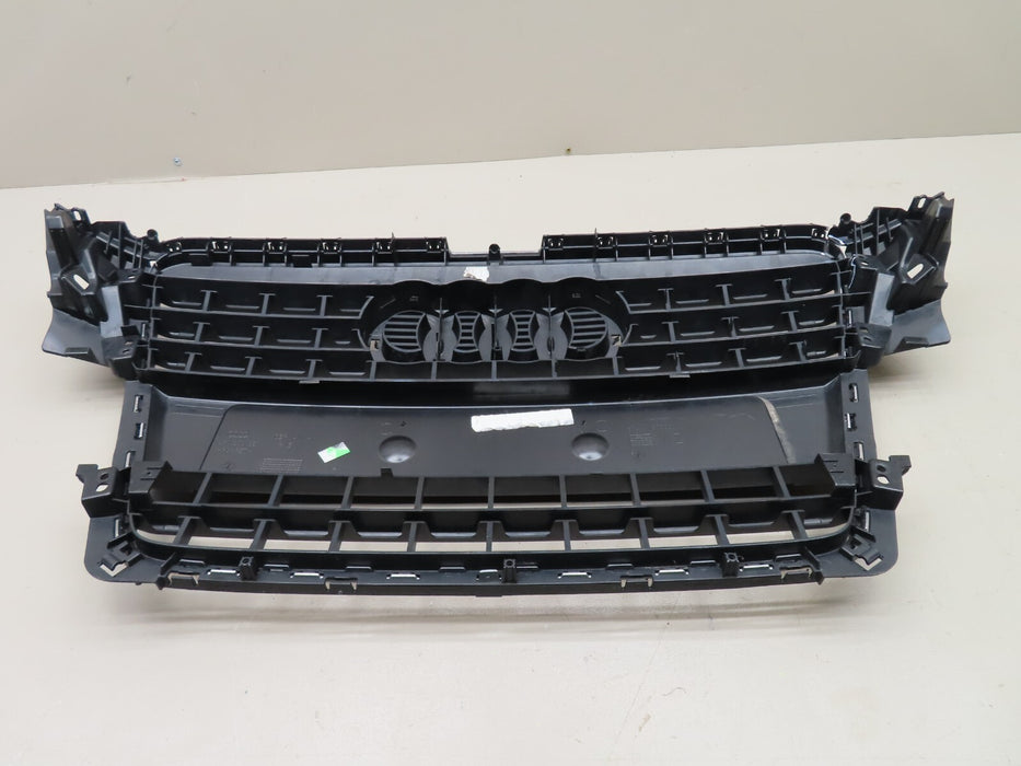 2010 - 2012 AUDI A4 FRONT BUMPER RADIATOR GRILL GRILLE W/ CHROME BEZEL OEM