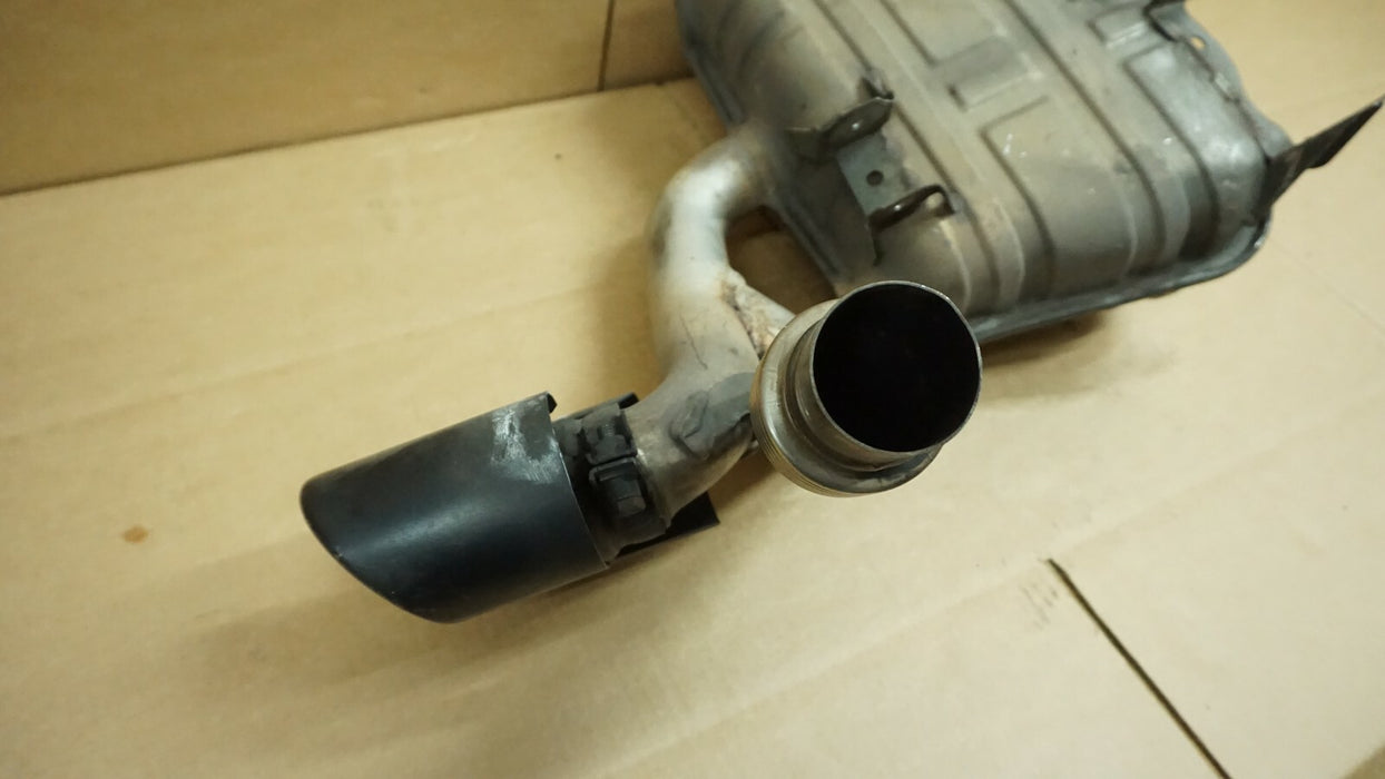 2005-2008 PORSCHE 911 3.8L LEFT DRIVER SIDE EXHAUST MUFFLER WITH TIPS OEM