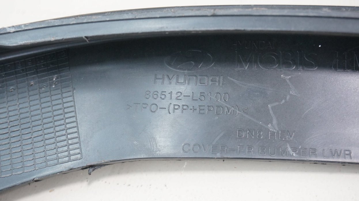 2020-2023 HYUNDAI SONATA FRONT LOWER BUMPER VALANCE OEM 86512-L5100