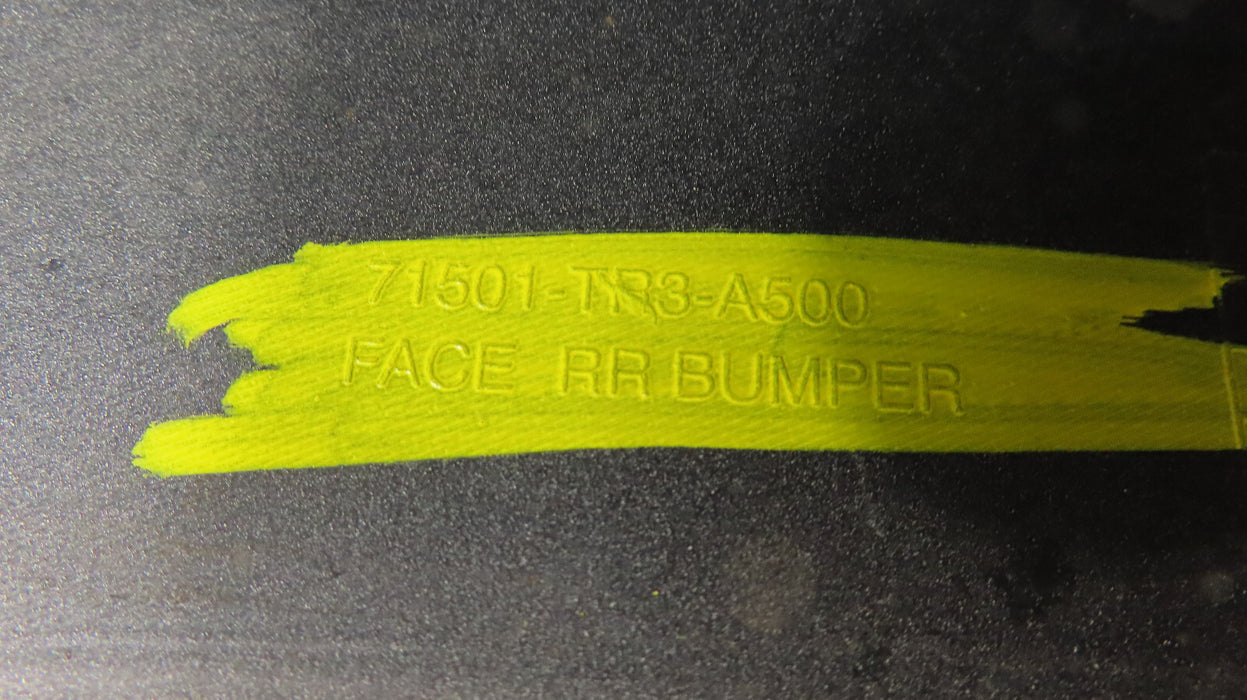 2013-2015 HONDA CIVIC SEDAN REAR BUMPER COVER 71501-TR3-A500 OEM