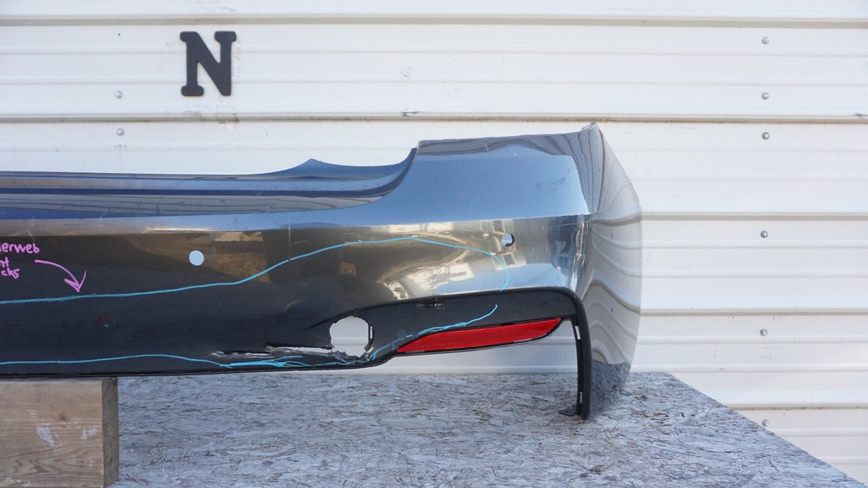 2014-2018 BMW 2-SERIES M SPORT REAR BUMPER COVER OEM 14 15 16 17 18