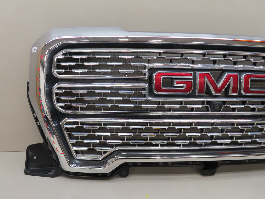 2019 2020 2021 GMC SIERRA DENALI 1500 FRONT RADIATOR GRILLE GRILL OEM
