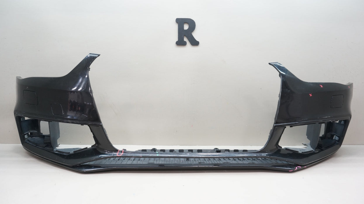 2013-2016 AUDI A4 S-LINE FRONT BUMPER COVER PANEL OEM