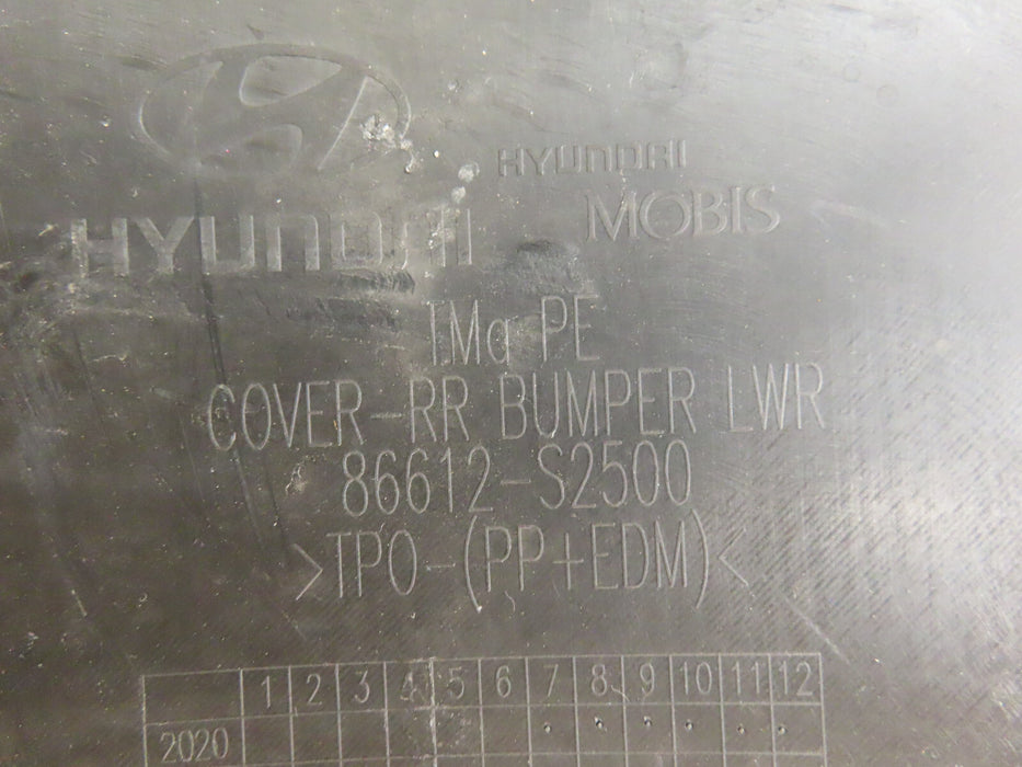 2021-2023 HYUNDAI SANTA FE REAR BUMPER COVER OEM 86612-S2500
