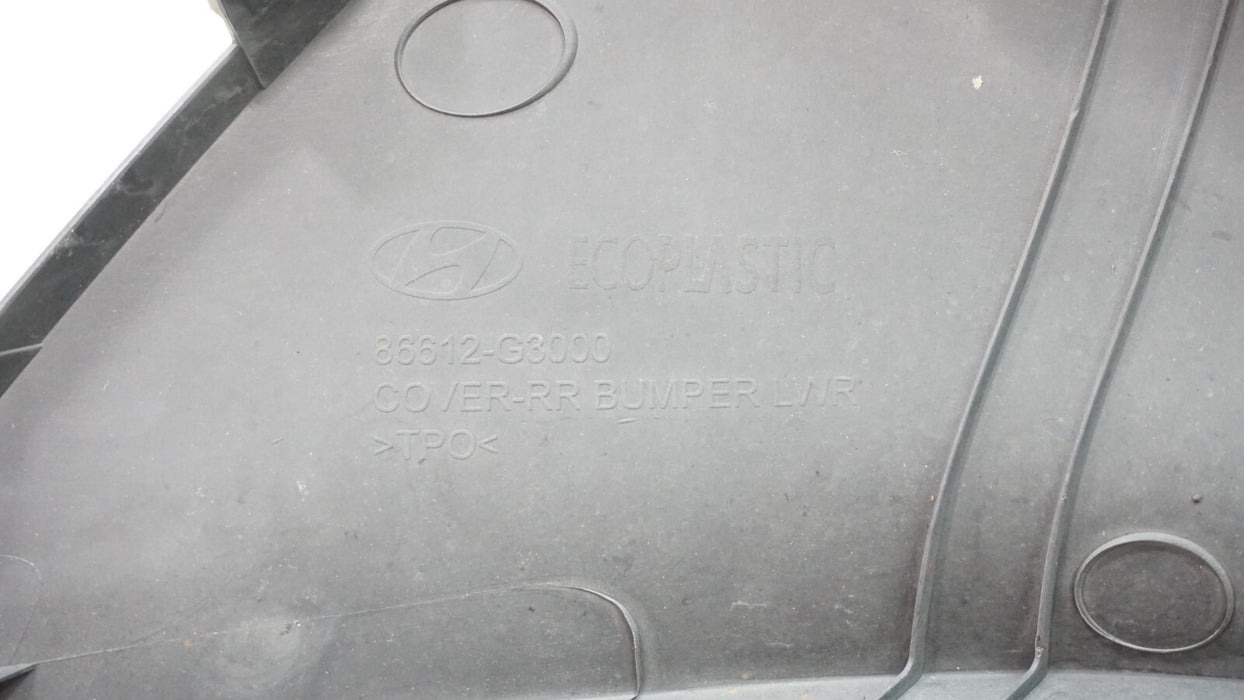 2018-2020 HYUNDAI ELANTRA GT REAR LOWER BUMPER COVER VALANCE OEM 86612-G3000
