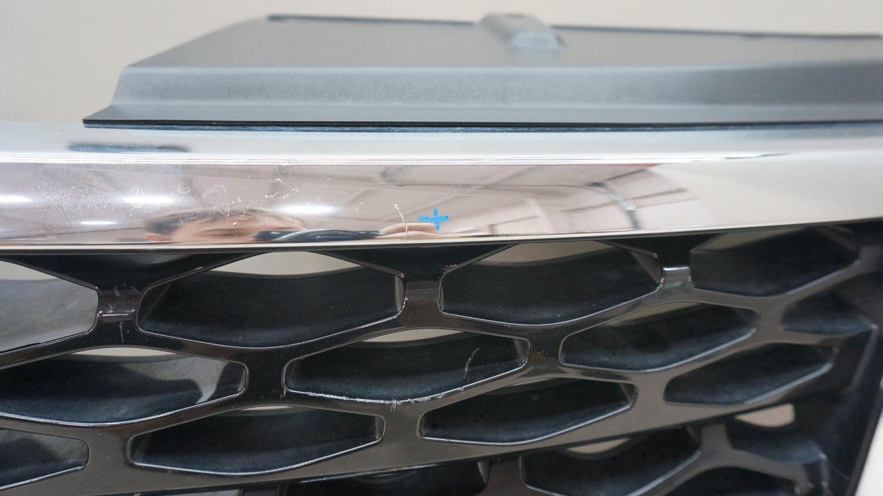 2017-2020 NISSAN ARMADA FRONT UPPER CHROME GRILLE W/CAMERA OEM 62310-5ZW0A