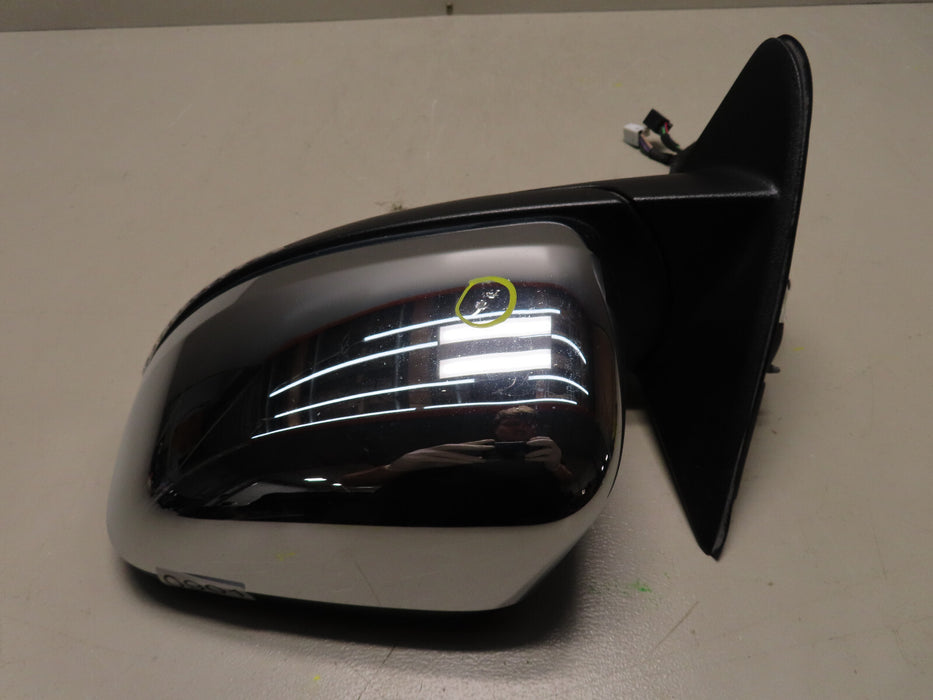 2011-2022 JEEP GRAND CHEROKEE LEFT DRIVER SIDE MIRROR OEM HEATED CHROME CAP