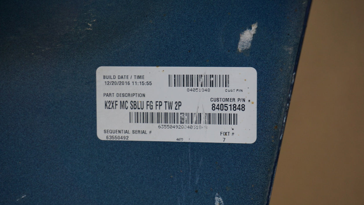 2016-2018 CHEVROLET SILVERADO 1500 FRONT METAL BUMPER COVER PANEL OEM 84051848