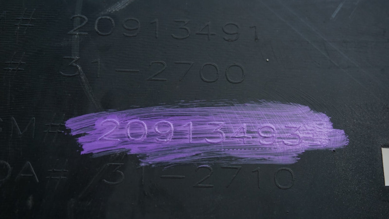 2013-2015 CHEVROLET MALIBU REAR BUMPER PLASTIC COVER PANEL 20913493 OEM