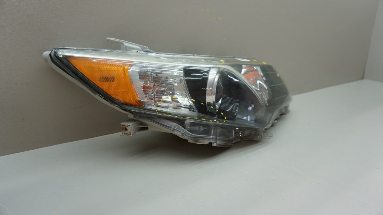 2012-2014 TOYOTA CAMRY FRONT RH RIGHT PASSENGER SIDE HEADLIGHT AFTERMARKET