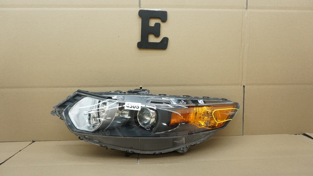 2009-2014 ACURA TSX FRONT LEFT DRIVERS SIDE HALOGEN HEADLIGHT OEM