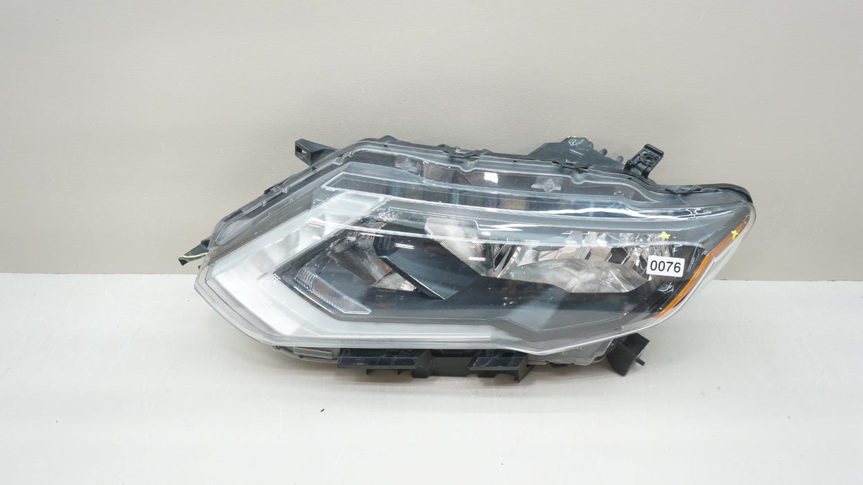 2017-2019 NISSAN ROGUE FRONT LEFT DRIVER SIDE HALOGEN W/ LED HEADLIGHT OEM