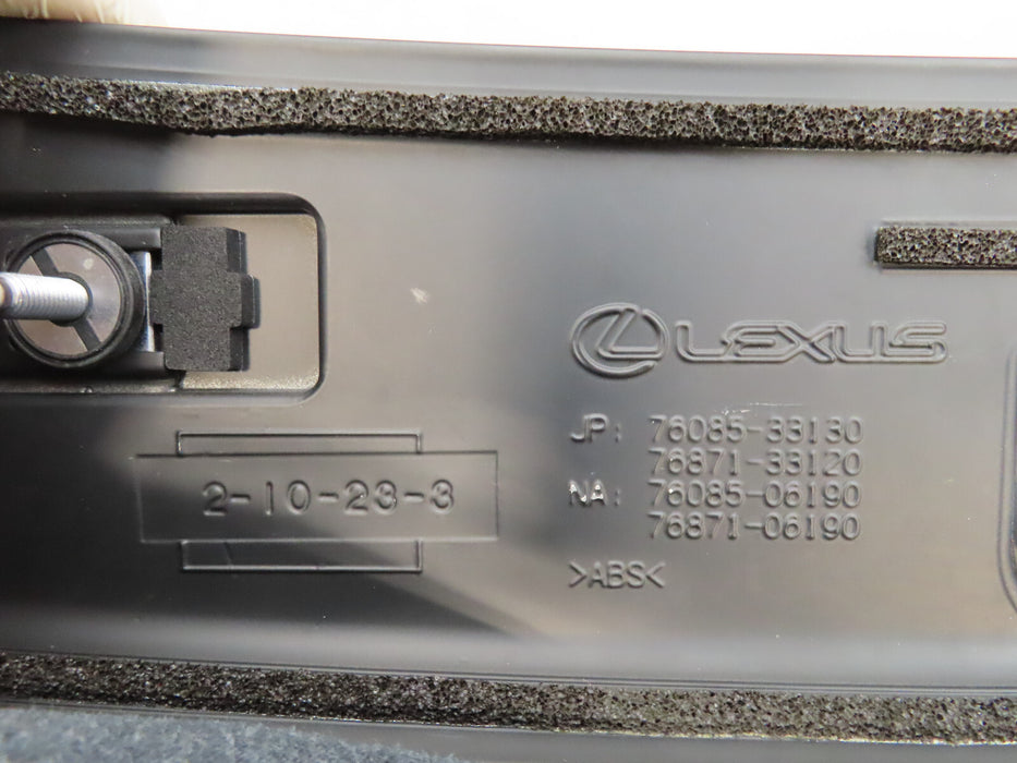 2019-2023 LEXUS ES300H ES250 REAR TRUNK DECK LID SPOILER WING OEM 76085-33130