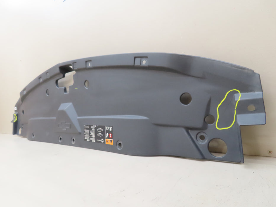 2014 2015 CHEVROLET SILVERADO 1500 FRONT RADIATOR SUPPORT SPLASH COVER OEM