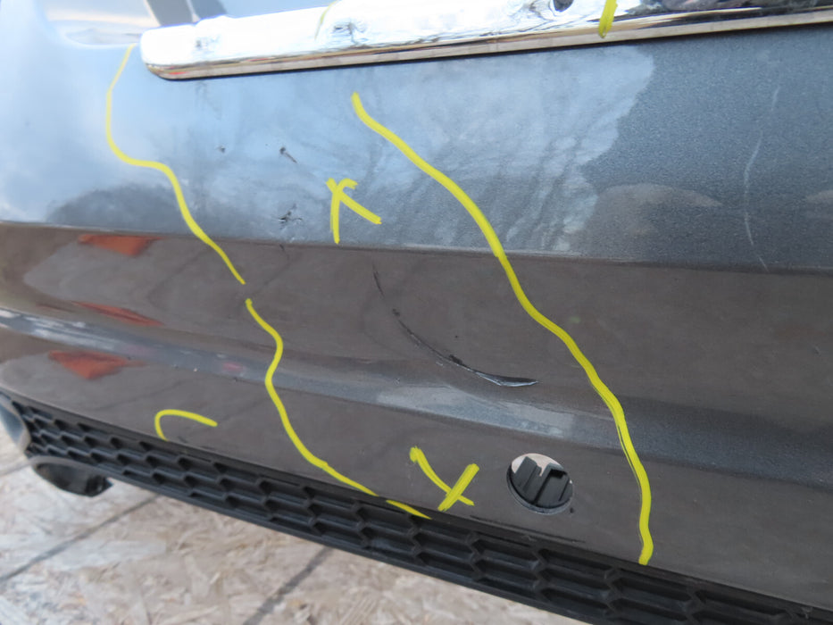 2019 2020 NISSAN ALTIMA REAR BUMPER COVER OEM W/LOWER VALANCER W/SENSOR HOLES