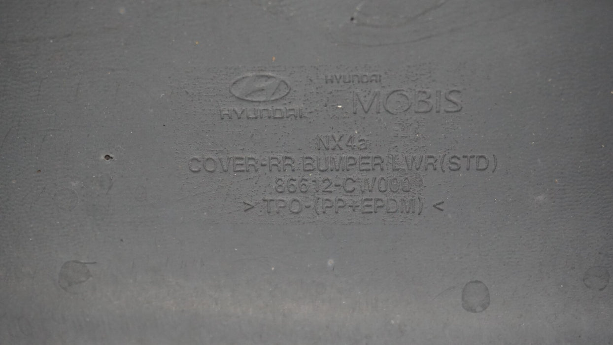 2022-2023 HYUNDAI TUCSON REAR BUMPER COVER PANEL OEM 86612-CW000