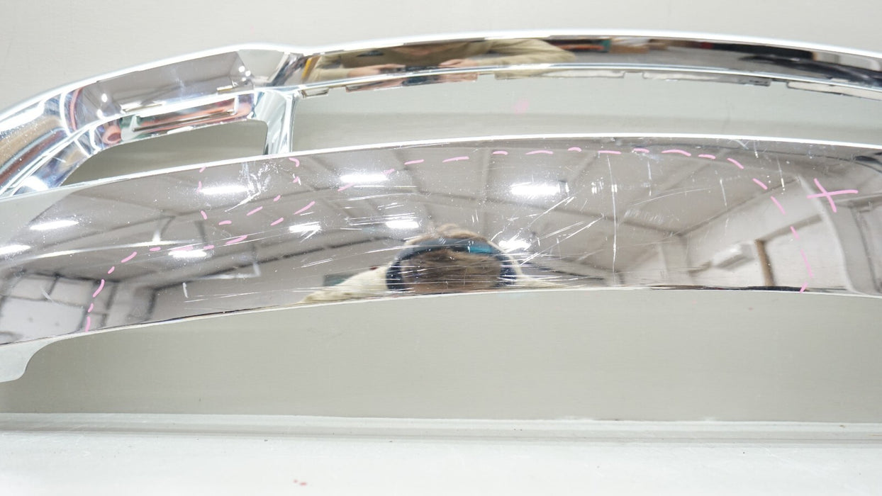 2014-2016 JEEP GRAND CHEROKEE FRONT LOWER BUMPER CHROME SKID PLATE AFTERMARKET