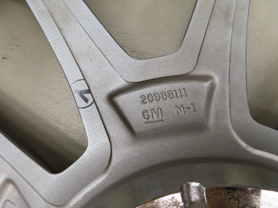 2013 2014 2015 2016 CADILLAC SRX 20" 20X8J 53MM POLISHED OEM 20988111