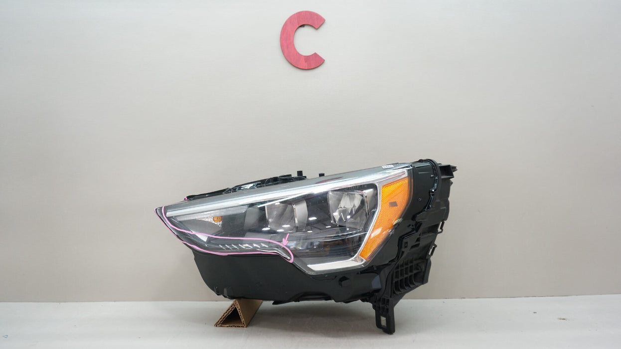 2019-2023 AUDI Q3 FRONT LEFT DRIVER SIDE LED HEADLIGHT OEM 83A941011 *CRACKED*